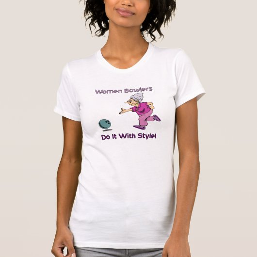 T-shirt Lanceurs de femmes (Devant)