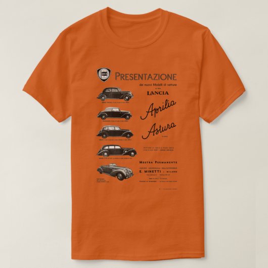 T-SHIRT LANCIA APRILIA ASTURA (Design devant)