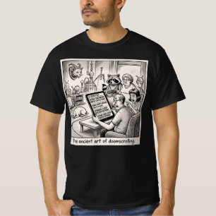 T-shirt L'ancien art du défilement de l'apocalypse