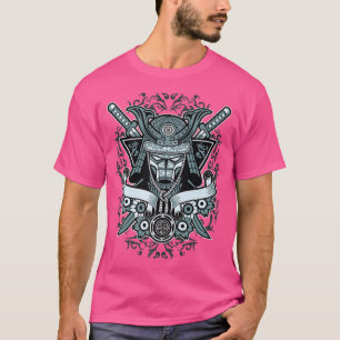 T-SHIRT L'ANCIEN GUERRIER JAPONAIS SAMURAI KATANA SWORD ET