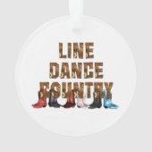 T-SHIRT Land Line Dance Ornament (achterkant)
