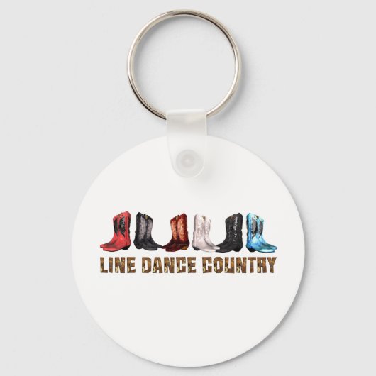 T-SHIRT Land Line Dance Sleutelhanger (Voorkant)