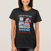 T-shirt Land of the Free and Gnome of the Brave (Devant)