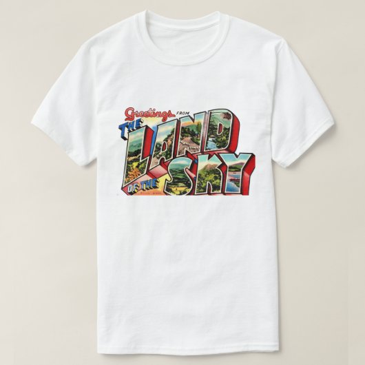 T-Shirt Land of the Sky NC (Design devant)