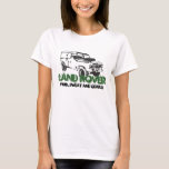 T-shirt Land Rover Landy Car Classic Randonnée Vintage Can<br><div class="desc">Land Rover Landy Car Classic Randonnée Vintage Canard</div>