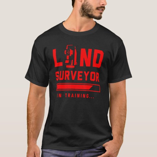 T-shirt Land Surveying Training   Surveyor (Devant)