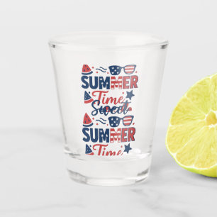 T_shirt Land van de Vrije - Amerikaanse Geest Shot Glas