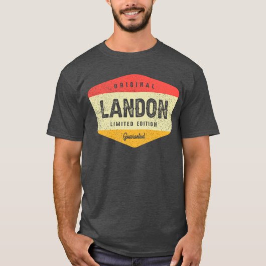 T-shirt Landon Nom personnalisé - Landon (Devant)