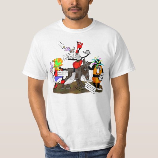 T-shirt L'âne têtu (Devant)