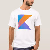 T-shirt Langage de programmation de Kotlin - logo de (Devant)