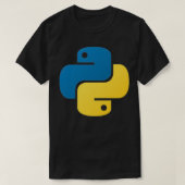 T-shirt langage de programmation python (Design devant)