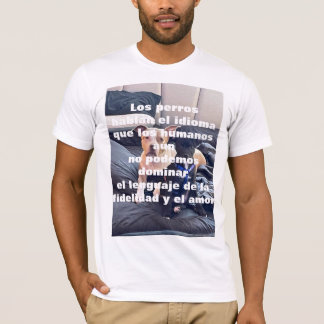 T-shirt langage des chiens
