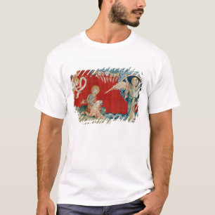 T-shirt L'ange avec un livre ouvert