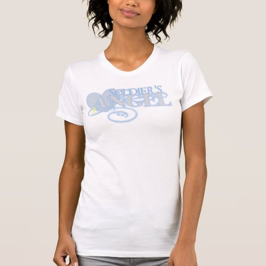 T-shirt L'ange du soldat (Devant)
