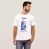 T-shirt L'ange le chat impertinent (Devant entier)