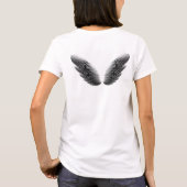 T-shirt l'ange s'envole la chemise (Dos)