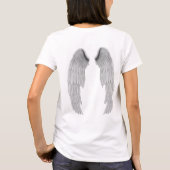 T-shirt L'ange s'envole le blanc (Dos)