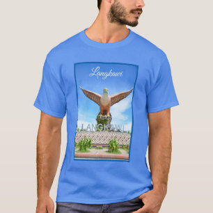 T-shirt Langkawi Eagle Statue Malaisie Vacation Souvenir