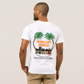 T-shirt L'anglais de fiesta d'Esta (Dos entier)