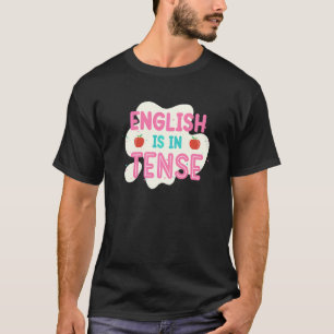 T-shirt L'anglais est en temps Professeur d'anglais Gramm