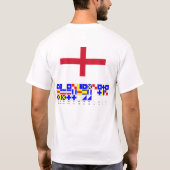 T-shirt L'Angleterre s'attend au signal (Dos)