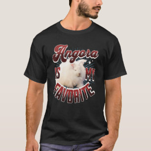 T-shirt L'Angora est mon filage à la main préféré de lapin