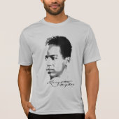 T-shirt Langston Hughes (Devant)