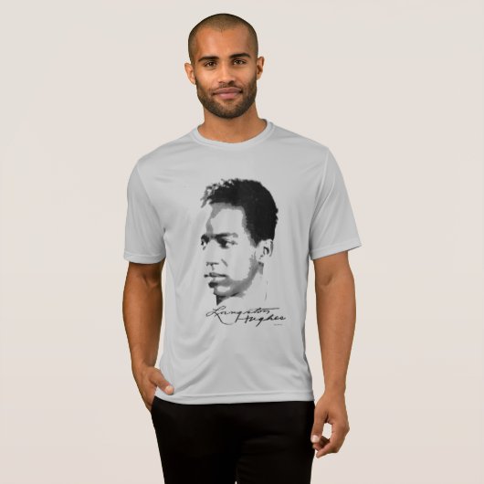 T-shirt Langston Hughes (Devant entier)