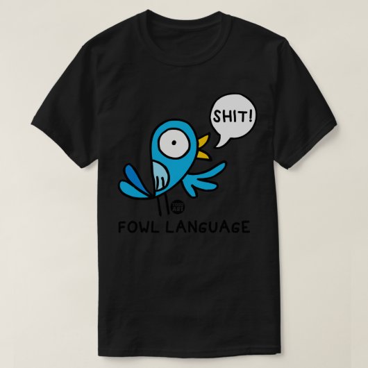T-shirt langue de la volaille (Design devant)