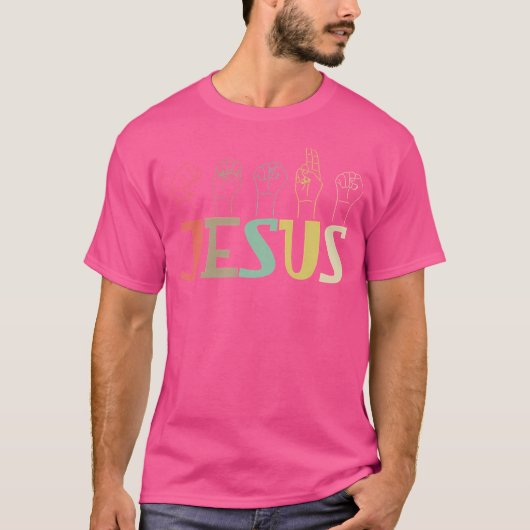 T-shirt Langue des signes (Devant)