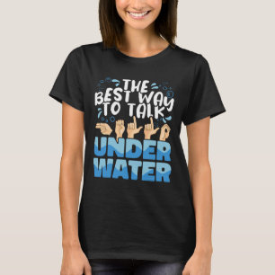 T-shirt Langue des signes américaine La meilleure façon de