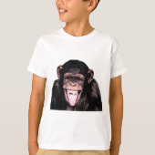 T-shirt Langue du chimpanzé (Devant)