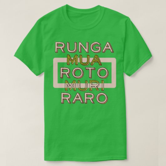T-shirt Langue maori Te Reo (Design devant)