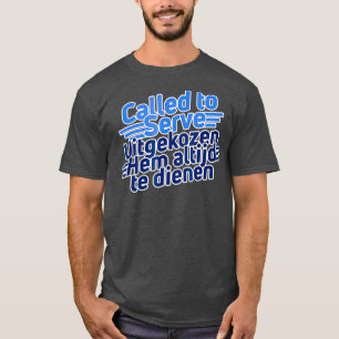 T-shirt Langue néerlandaise appelée à servir LDS Missio