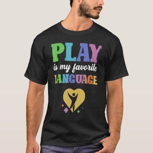 T-shirt Langue préférée Physique Thérapie graphique (Devant)