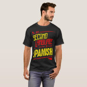 T-shirt Langue seconde espagnole (Devant entier)