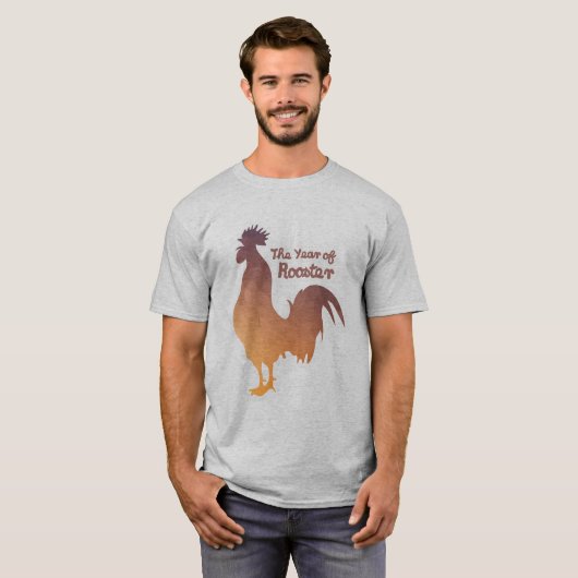 T-shirt L'année du coq (Devant entier)