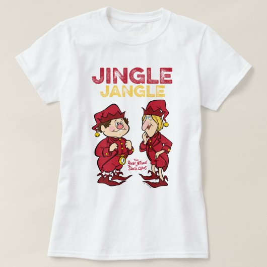 T-shirt L'ANNÉE SANS SANTA CLAUS™ | Jingle & Jangle (Design devant)