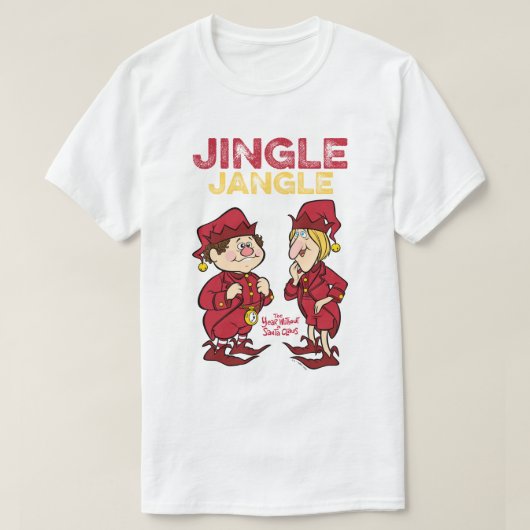 T-shirt L'ANNÉE SANS SANTA CLAUS™ | Jingle & Jangle (Design devant)