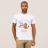 T-shirt L'anniversaire du premier rodéo du papa de Little (Devant entier)