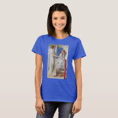 T-shirt L'Annonciation de Dante Gabriel Rossetti (Devant entier)