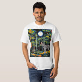 T-shirt L'Antelope rayée (Devant entier)