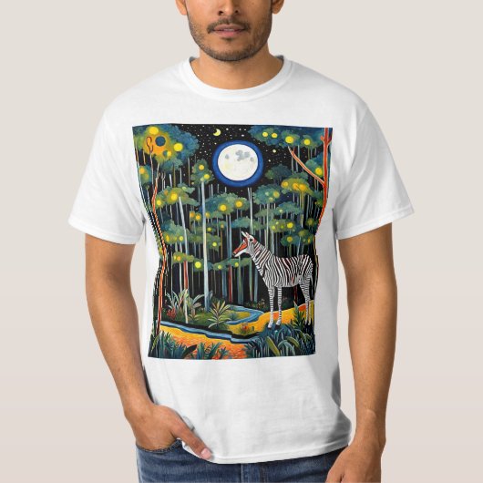 T-shirt L'Antelope rayée (Devant)