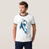 T-shirt Lanterne bleue 7 (Devant entier)