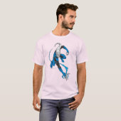 T-shirt Lanterne bleue 7 (Devant entier)