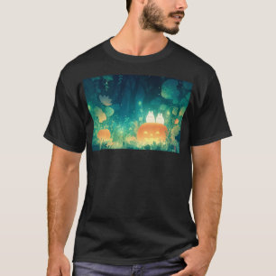 T-Shirt Lanterne Brille et Lapin Magique