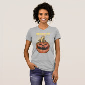 T-shirt lanterne d'Halloween (Devant entier)