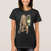 T-shirt Lanterne singe (Devant)