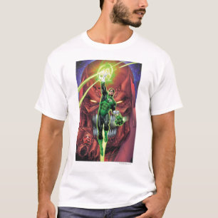 T-shirt Lanterne verte avec flux de lumière - Couleur
