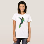 T-shirt Lanterne verte - Comédie, Bras dehors (Devant entier)